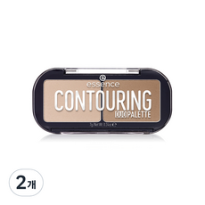 Essence Contouring Duo Palette 10 7g, 天然米色，天然可可, 2個