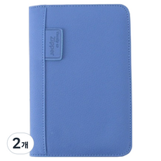 YANGJISA 2026 Usual Zipper 40 手帳, 藍色, 2個