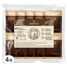커피디바인 예가체프 드립백커피, 12g, 4개, 10개입