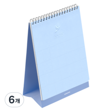 모트모트 습관을 만드는 2025 데스크 캘린더, 블루버드, 6개