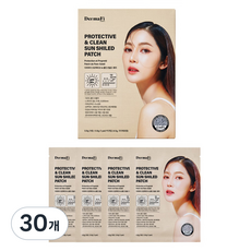 더마파이 프로텍티브 앤 클린 썬쉴드 패치, 900mg, 30개
