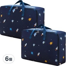 DIOCELL 整潔收納多功能棉被整理箱 特大號 火箭款, 火箭, 6個