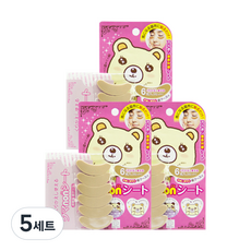 리빙도쿄 쿠마논 다크서클 아이패치 6p x 3개 + 종이케이스, 5개