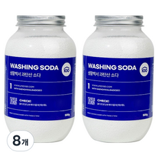 생활백서 과탄산소다, 500g, 8개