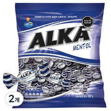 ARCOR Alka 薄荷糖, 500g, 2個