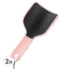 글로어스 부드러운 발각질제거 뒷꿈치 U라인 진핑크, 80g, 2개, 1개입