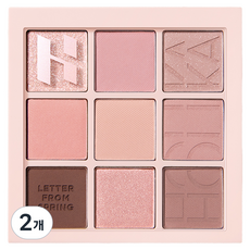 홀리카홀리카 마이페이브 무드 아이 팔레트, 11 레터프롬스프링, 2개