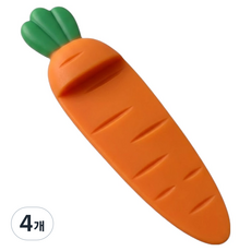 핸디랩 3D 당근 책갈피, 4개