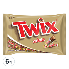 Twix 特趣 迷你S, 760g, 6個