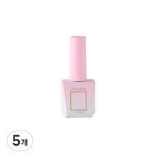모스티브 천진난만 파스텔 컬러 시럽 젤네일, MCS-010 요조숙녀분홍, 5개, 12g