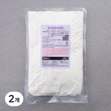 허니 리코타 치즈, 1kg, 1개입, 2개