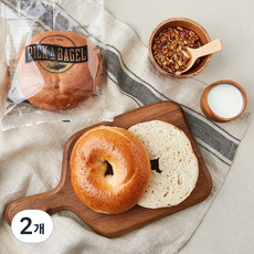 픽어베이글 통밀 베이글, 113g, 2개, 1개입