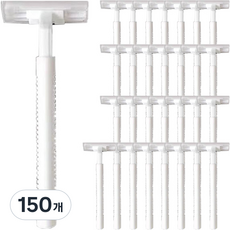 Dwightree Simple一次性刮鬍刀 白色, 1入, 150個