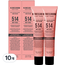 더블유드레스룸 퍼퓸 핸드크림 514 메이로즈, 50ml, 10개