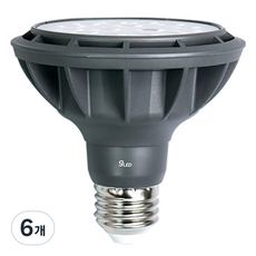 Gunsik LED PAR30 聚光型軌道燈燈泡 15W, 晝光色, 6個