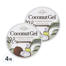 Grace Day 椰子滋養舒緩凝膠, 300ml, 4個