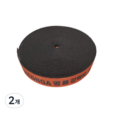 유로렉스 탄력바 오렌지 50mm x 15m, 2개
