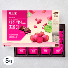 제키스 제주 백년초 초콜릿, 192g, 5개