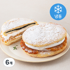 플럼프 약과 맘모스 빵 (냉동), 260g, 1개입, 6개
