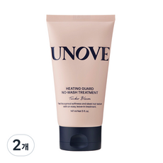 UNOVE 發熱修護免沖洗護髮素 極度受損髮質髮膜, 2個, 147ml