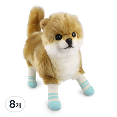 SAESILRO 狗狗襪 Puppy B, 天空藍, 8個