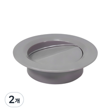 하니생활용품 싱크대 자동 배수구 덮개 소, 2개 2개