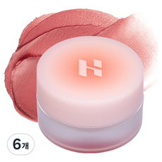 홀리카홀리카 멜팅 블러 립 팟, 08썬다운, 6개