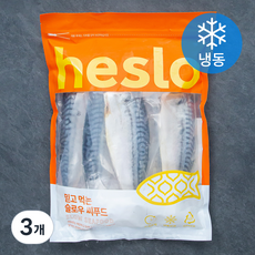 해슬로 노르웨이 간고등어살 6~10팩 (냉동), 1kg(100-160g,6-10팩), 3개