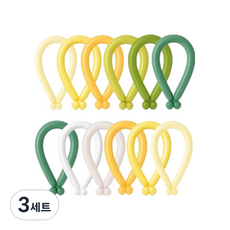 피앤비유니티 요술풍선 50p 세트, 마카롱 빈티지 혼합8색, 3세트