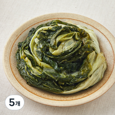 국내산 몸에 나물 데친 우거지, 300g, 5개