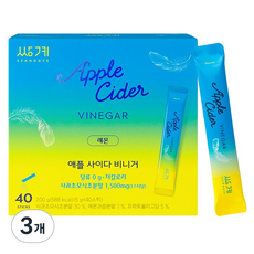 SSANGGYE 蘋果醋 檸檬, 200g, 3個