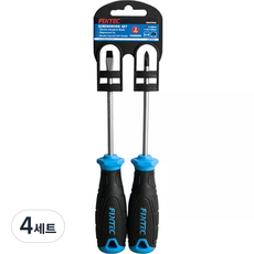 FIXTEC 2in1 一字 + 十字螺絲起子組 FHSD0202, 4套