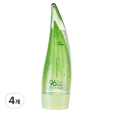홀리카홀리카 알로에 하이드로 포뮬라 96% 라이트 수딩젤, 4개, 250ml