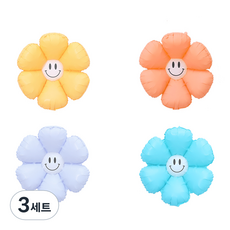 P&B UNITY 霧面馬卡龍微笑雛菊氣球組, 3套, 06