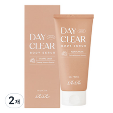 RiRe Day Clear身體磨砂膏, 120g, 2條
