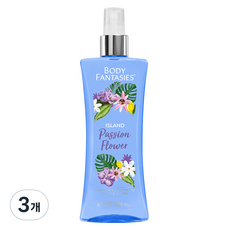 바디판타지 아일랜드 패션플라워 프래그런스 바디 스프레이 과일향, 236ml, 3개