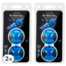SHOE-VITAL Refresh Ball 鞋用除臭劑 2入, 2個, 16g