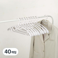 comet 無痕防滑西裝衣架, 白色, 40個