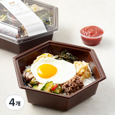 쉐푸드 6가지 재료가 들어간 비빔밥, 465g, 4개
