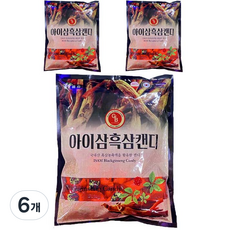 아이삼 흑삼캔디, 6개, 400g