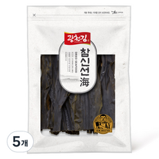 광천김 참신선해 다시마, 250g, 5개