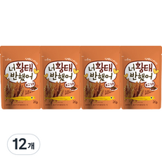 YORIYEOWANG 明太魚乾 火辣雞肉口味, 12個, 20g