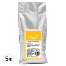 바스참 사해소금 자스민 입욕제 리필, 1kg, 5개