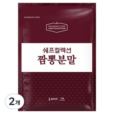 신세계푸드 쉐프컬렉션 짬뽕분말, 1kg, 2개