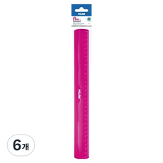 밀란 액시드 직자 30cm, 핑크, 6개