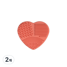 Piccasso 畢卡索 化妝刷具清潔墊, 橘色, 2個