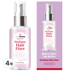 폴메디슨 딥레드 퍼퓸 볼륨 헤어픽서 화이트머스크향, 60ml, 4개