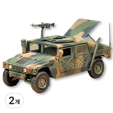 아카데미과학 13241 1/35 M-1025 병력 수송차량 프라모델 M1025 HUMMER A.A.C., 2개