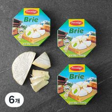프레스티지 브리, 125g, 1개입, 6개