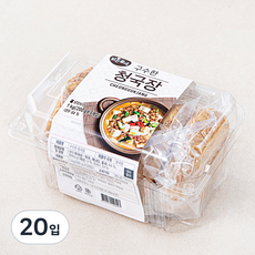 맑은물에 구수한 청국장, 20입, 200g